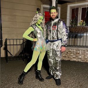 Custom Alien Costume Combo Size Small